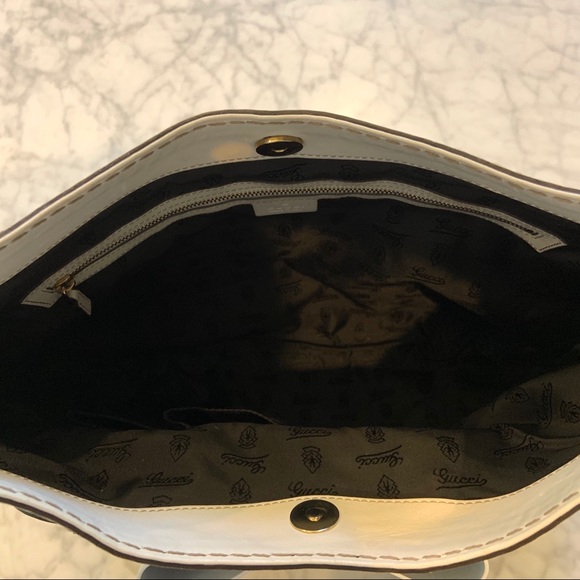 Authentic Gucci Dialux Coated Canvas Hobo Bag - Picture 5 of 8